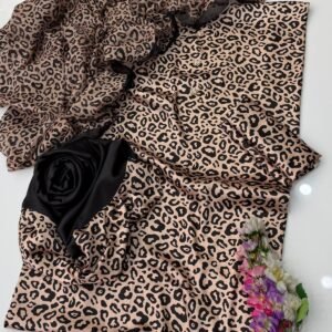 Silk Digital Printed Suit - Design 12